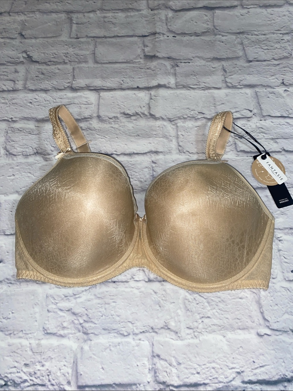 Fantasie Jana Underwire Moulded Bra Beige Size 38F Style#FL2832